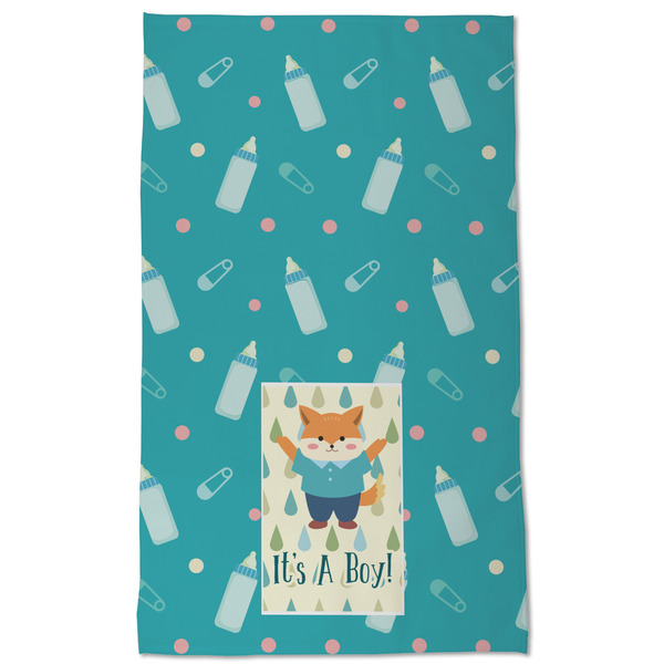 Baby Shower Kitchen Towel - Poly Cotton - Full Front