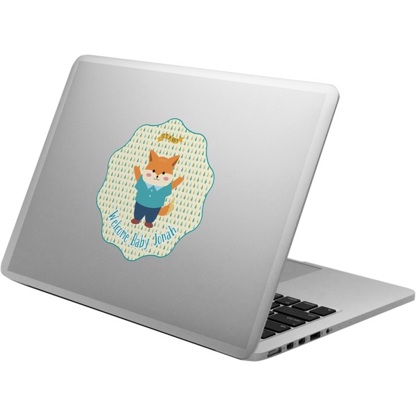 Custom Baby Shower Laptop Decal (Personalized)
