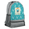 Baby Shower Large Backpack - Gray - Angled View