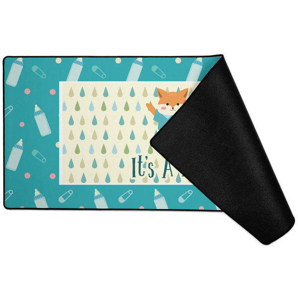 Baby Shower Large Gaming Mats - FRONT W/ FOLD