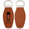 Baby Shower Leather Bar Bottle Opener - Front and Back (single sided)