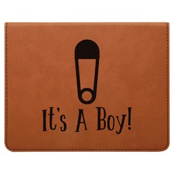 Baby Shower Leatherette 4-Piece Wine Tool Set (Personalized)