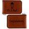 Baby Shower Leatherette Magnetic Money Clip - Front and Back