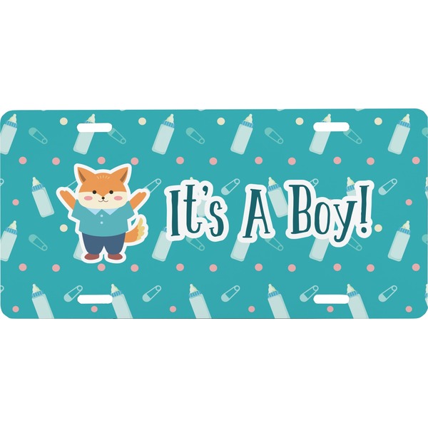 Custom Baby Shower Front License Plate (Personalized)