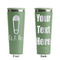 Baby Shower Light Green RTIC Everyday Tumbler - 28 oz. - Front and Back
