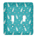 Baby Shower Light Switch Cover (2 Toggle Plate)