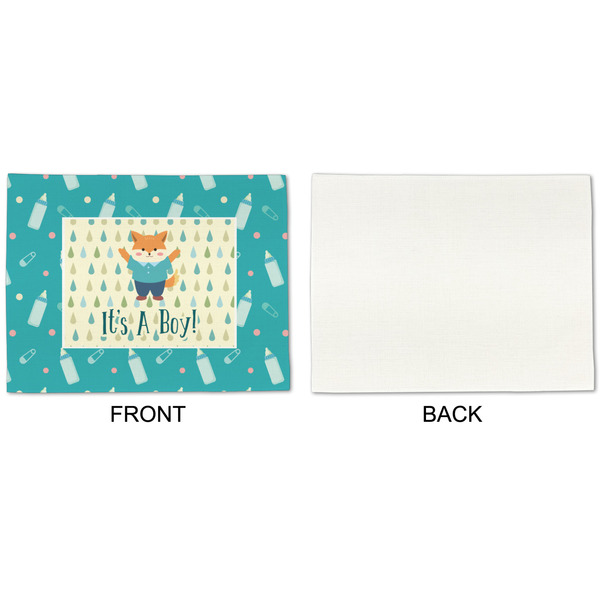 Baby Shower Linen Placemat - APPROVAL Single (single sided)