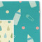 Baby Shower Linen Placemat - DETAIL