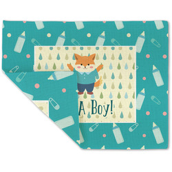 Baby Shower Double-Sided Linen Placemat - Single