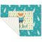 Baby Shower Linen Placemat - Folded Corner (single side)
