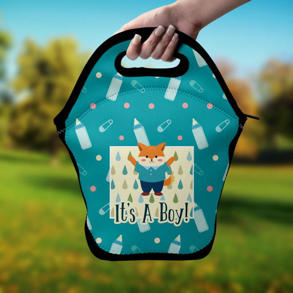Baby Shower Lunch Bag - Hand