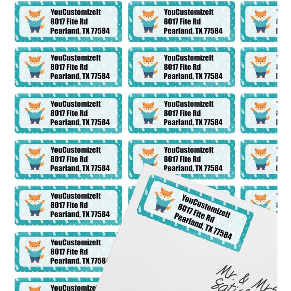 Baby Shower Mailing Label on Envelope - Multiple Labels