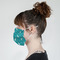 Baby Shower Mask - Side View on Girl