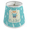 Baby Shower Poly Film Empire Lampshade - Angle View