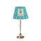 Baby Shower Poly Film Empire Lampshade - On Stand
