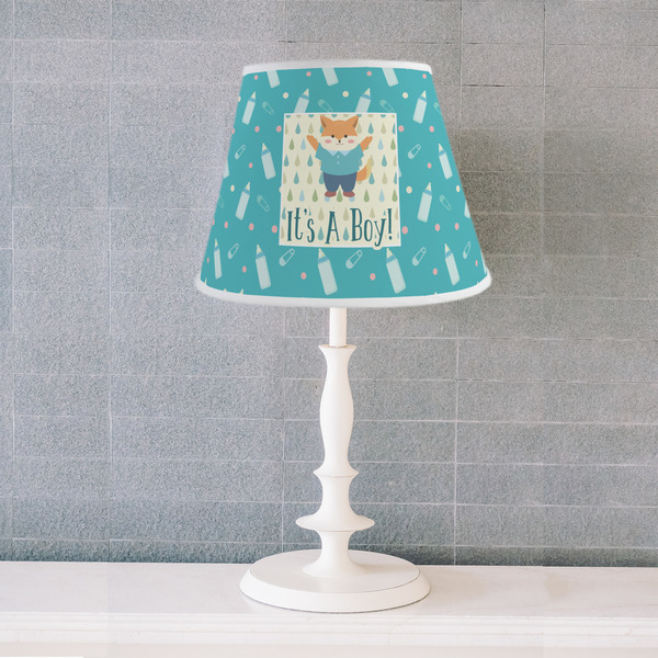 Baby Shower Poly Film Empire Lampshade - Lifestyle
