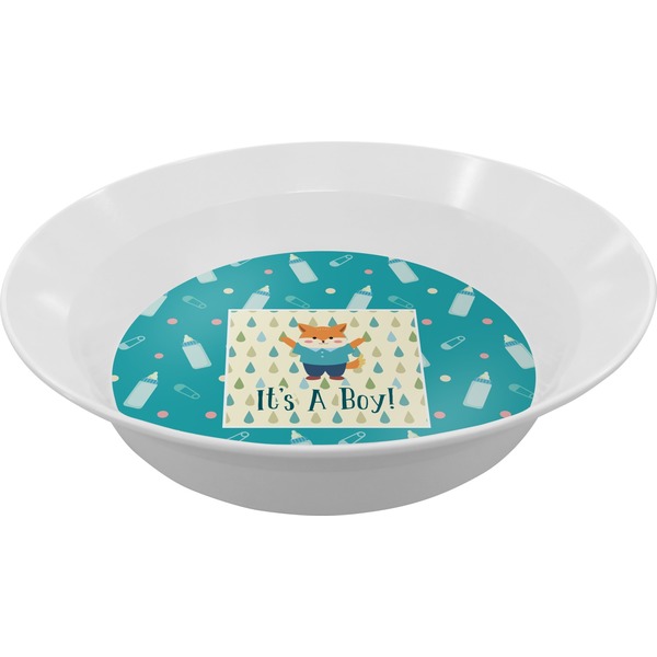 Custom Baby Shower Melamine Bowl