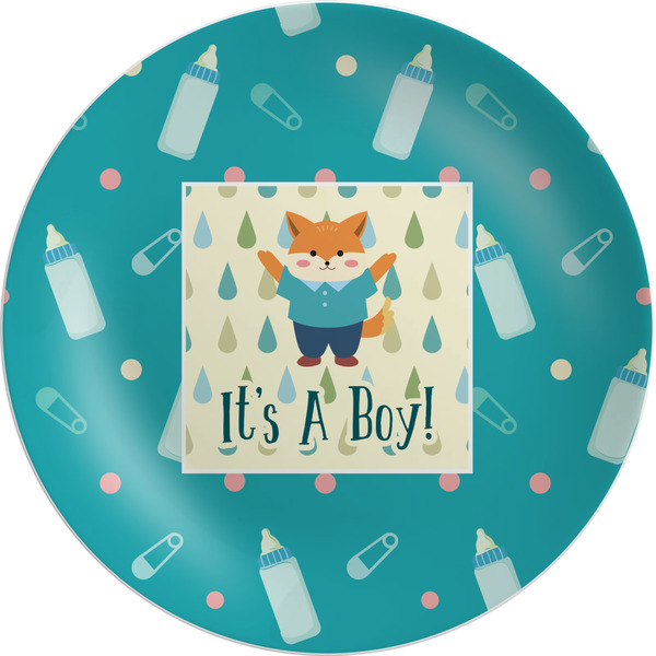 Custom Baby Shower Melamine Plate (Personalized)