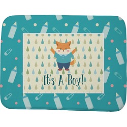 Baby Shower Memory Foam Bath Mat - 48"x36" (Personalized)