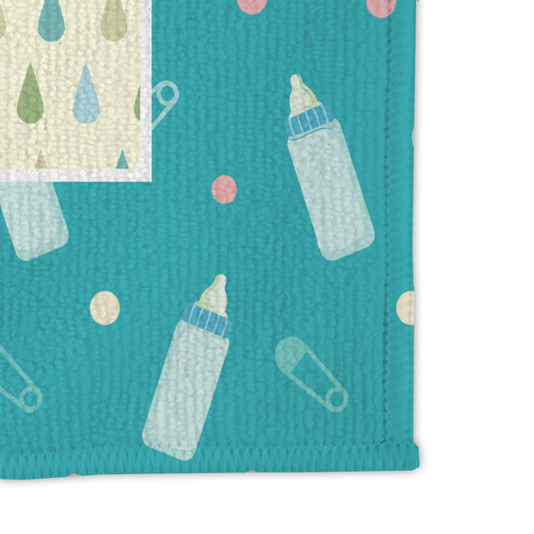 Baby Shower Microfiber Dish Rag - DETAIL