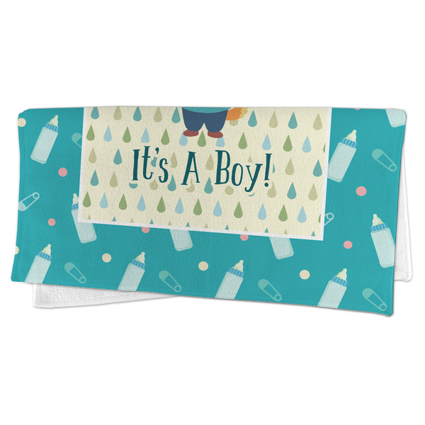 Baby Shower Microfiber Dish Rag - FOLDED (half)