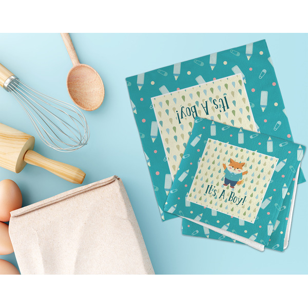 Baby Shower Microfiber Dish Rag - LIFESTYLE