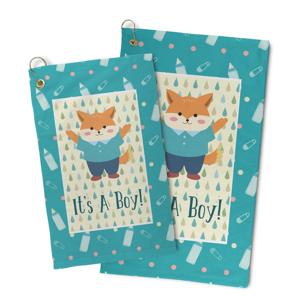 Baby Shower Microfiber Golf Towel - PARENT/MAIN