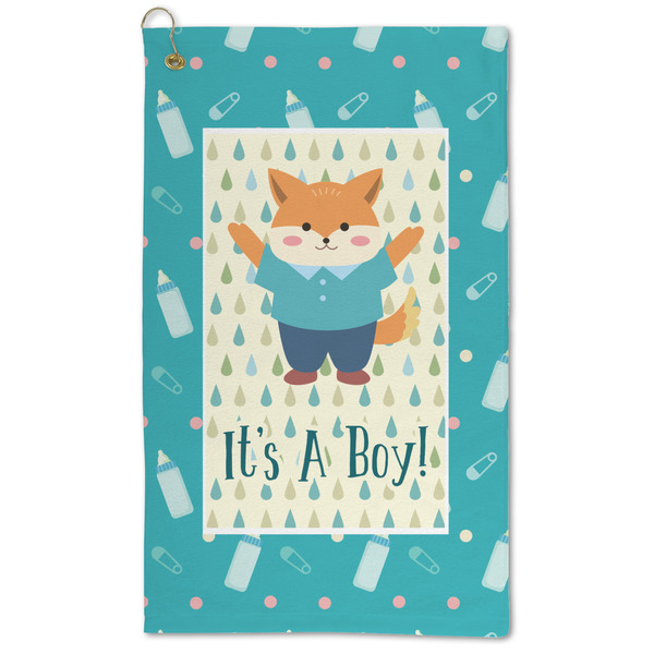 Custom Baby Shower Microfiber Golf Towel - Large
