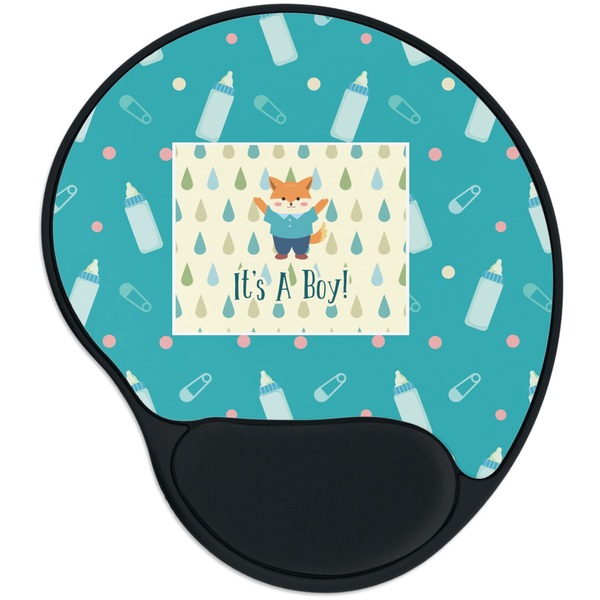 Custom Baby Shower Mouse Pad with Wrist Support