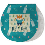 Baby Shower Burp Pad - Velour