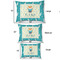 Baby Shower Outdoor Dog Beds - SIZE CHART