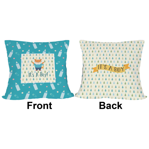 Baby Shower Outdoor Pillow - 16x16