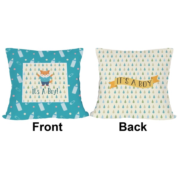 Baby Shower Outdoor Pillow - 18x18