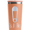 Baby Shower Peach RTIC Everyday Tumbler - 28 oz. - Close Up