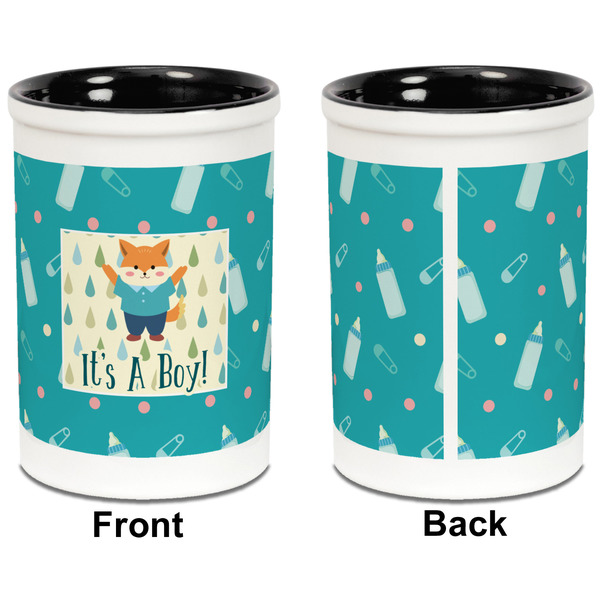 Baby Shower Pencil Holder - Black - approval