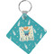 Baby Shower Diamond Plastic Keychain