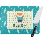 Baby Shower Rectangular Glass Cutting Board (Personalized)