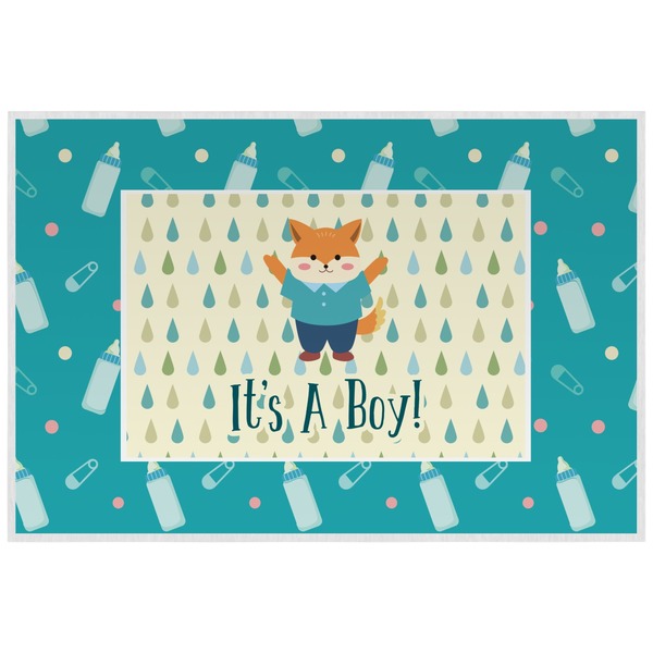 Custom Baby Shower Laminated Placemat