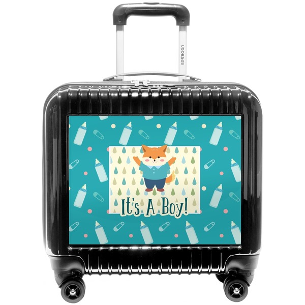 Custom Baby Shower Pilot / Flight Suitcase (Personalized)