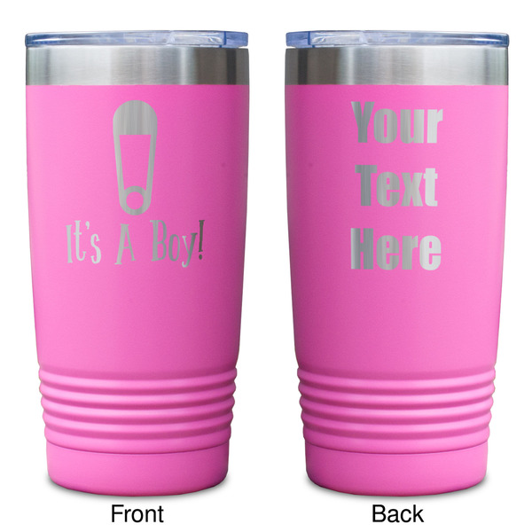 Baby Shower Pink Polar Camel Tumbler - 20oz - Double Sided - Approval