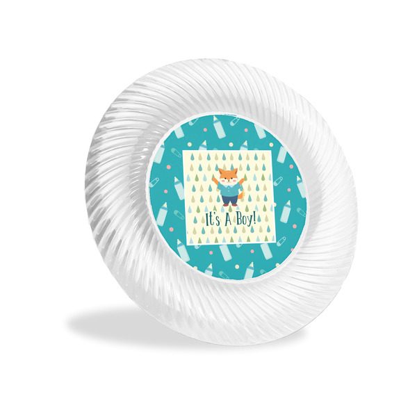 Custom Baby Shower Plastic Party Appetizer & Dessert Plates - 6"