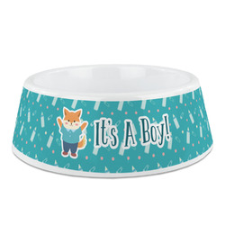 Baby Shower Plastic Dog Bowl