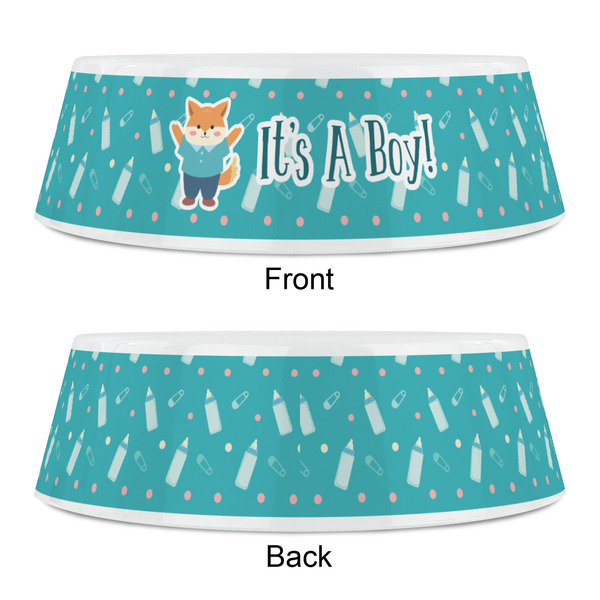 Baby Shower Plastic Pet Bowls - Small - APPROVAL