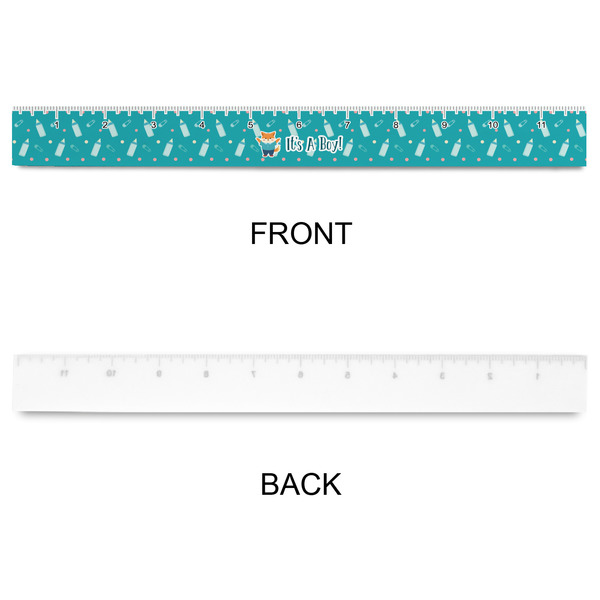 Baby Shower Plastic Ruler - 12" - APPROVAL