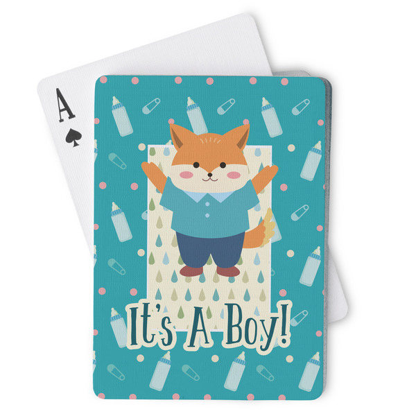 Custom Baby Shower Playing Cards