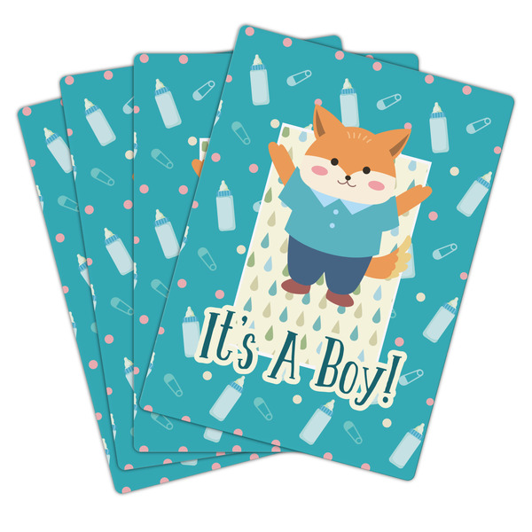 Baby Shower Playing Cards - Hand Back View