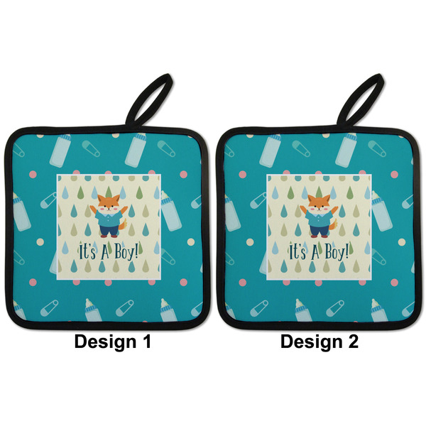 Baby Shower Pot Holders - Set of 2 APPROVAL