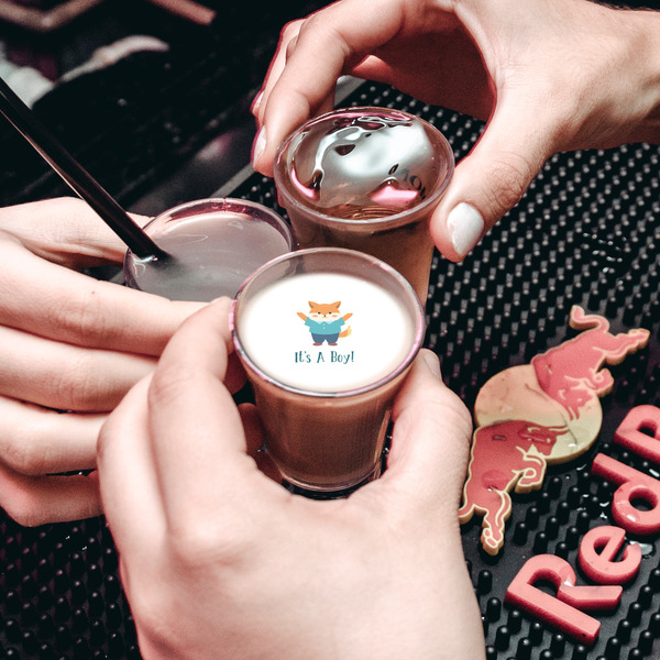 Baby Shower Printed Drink Topper - XSmall - In Shot Glass