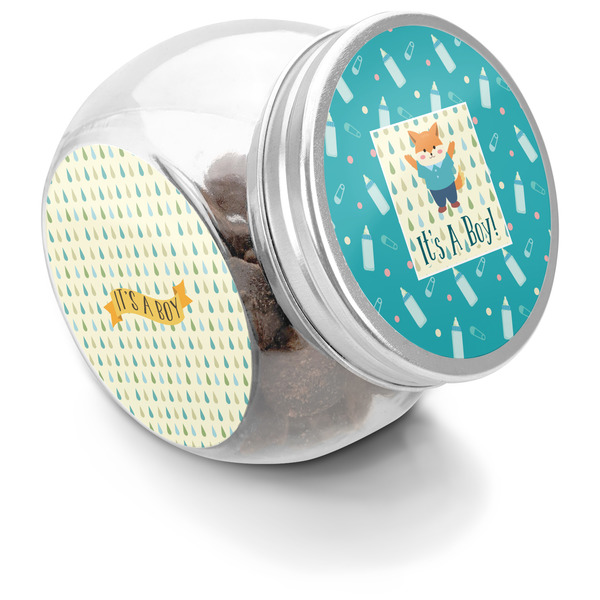 Custom Baby Shower Puppy Treat Jar (Personalized)