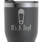 Baby Shower RTIC Tumbler - Black - Close Up